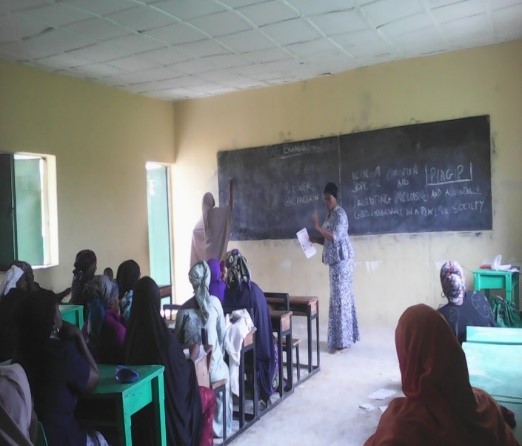 Training on confidence building and inclusion for WPS-N members in Mangu
